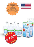 Water and Ice Filter, 4 Pack I688