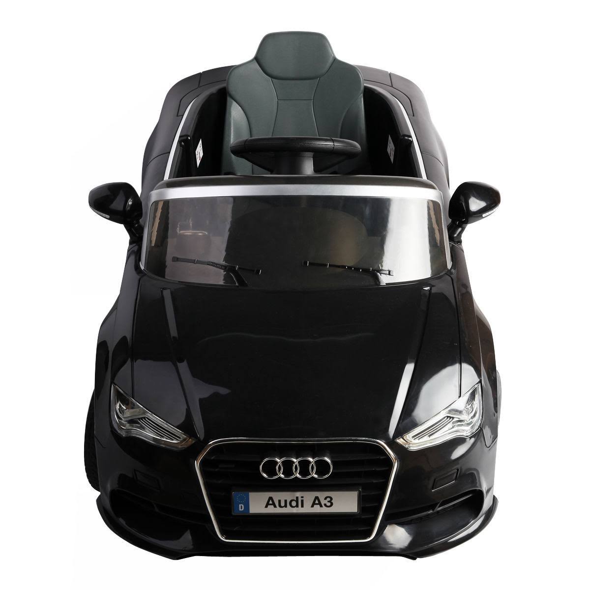 12 V Black Kids Ride on Car with RC W559885