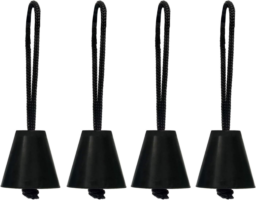 Pack of 4 Silicone Kayak Scupper Plug Kit with Lanyard G596