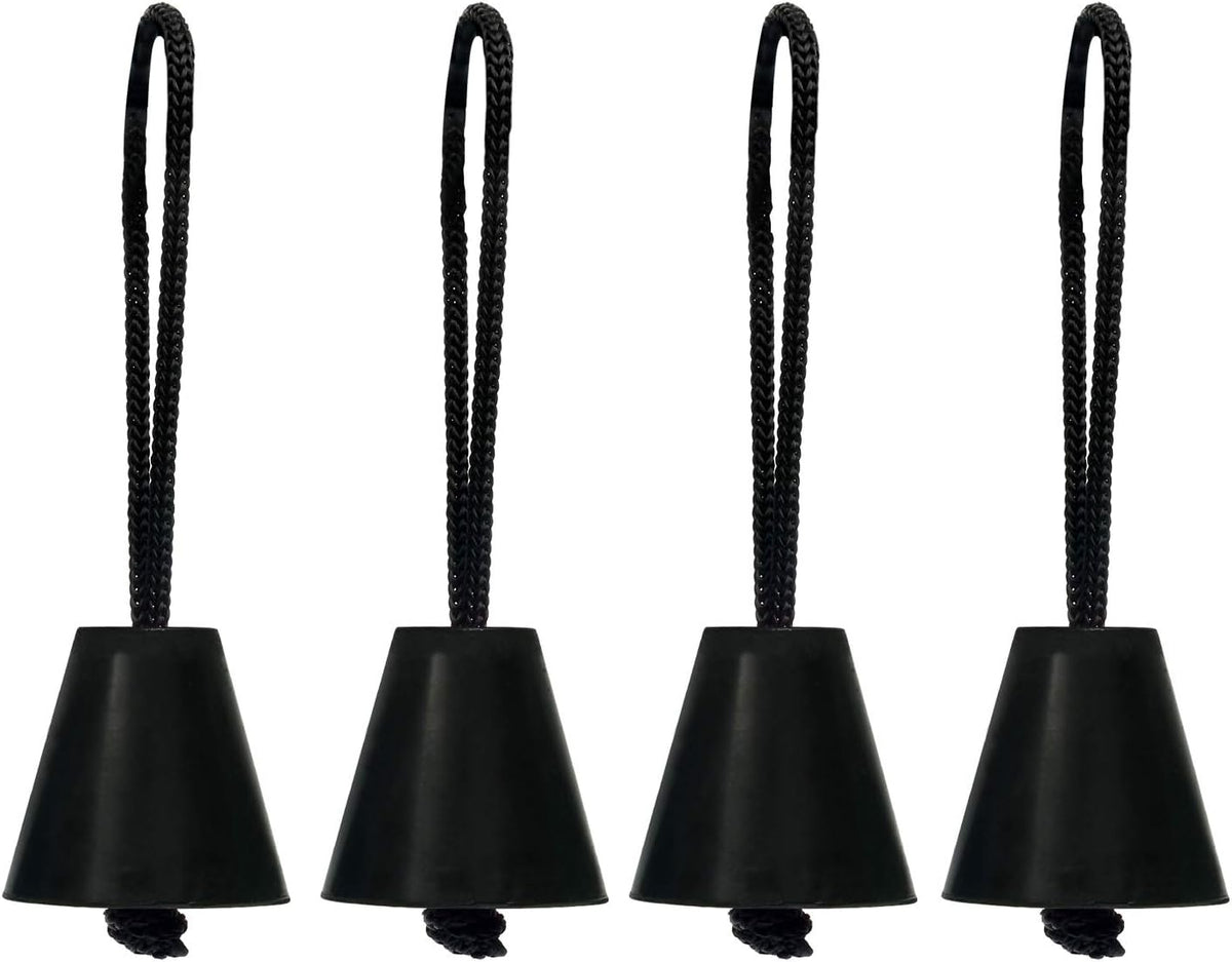 Pack of 4 Silicone Kayak Scupper Plug Kit with Lanyard G596