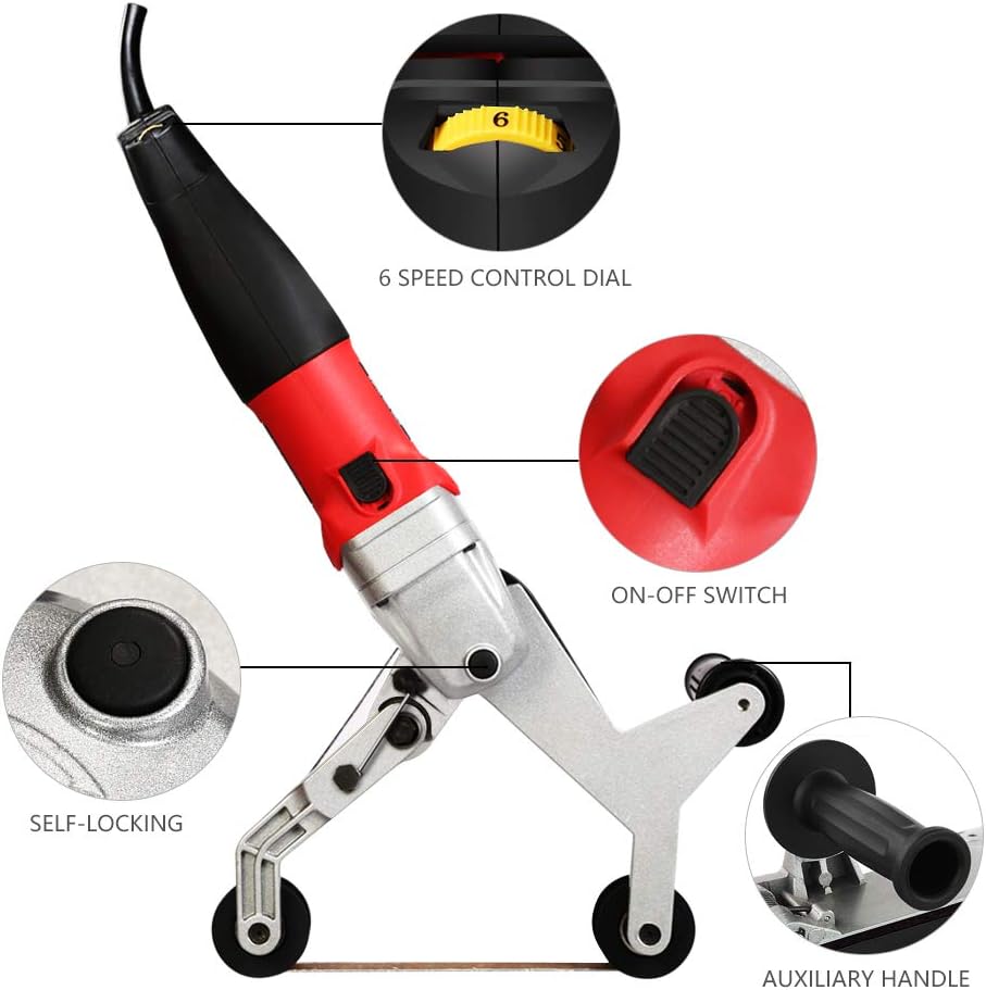 110V 800W Stainless Steel Pipe Polisher Sander H24550