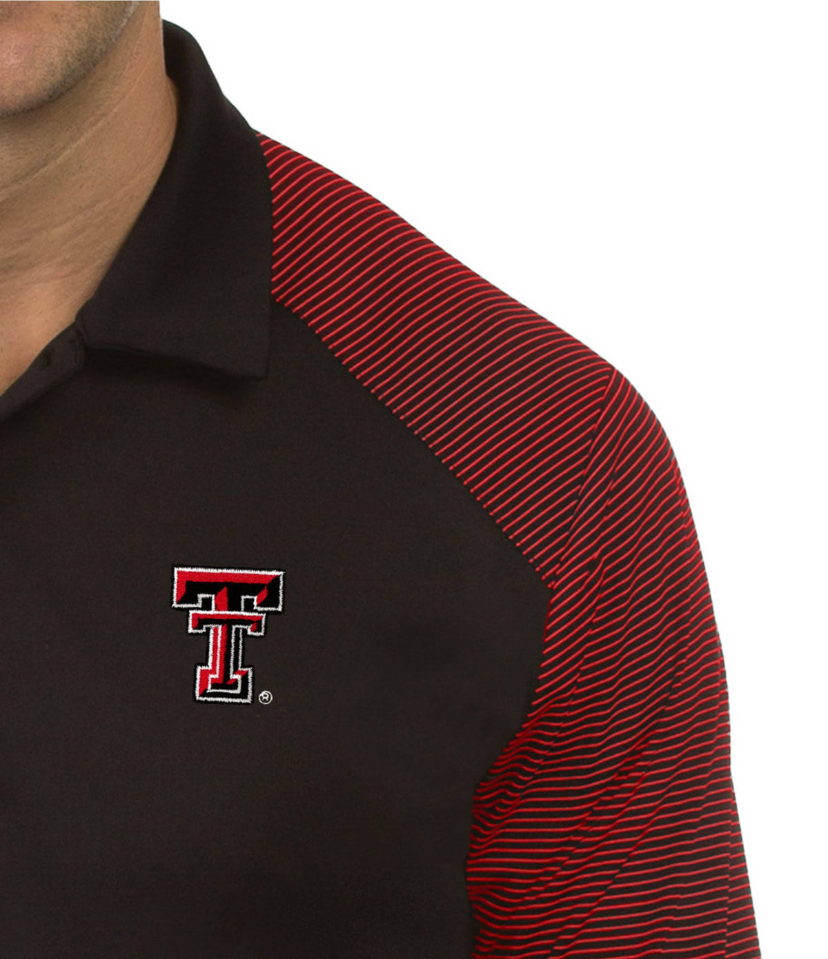 Cardinal/White Polo B80502