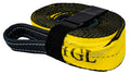 3 inch 20 Foot Tow Strap, Polyester, 30,000 Pound Capacity with Reusable Storage Strap K43584