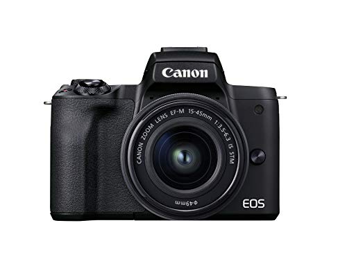 Canon EOS M50 Mark II EF-M 15-45mm STM Kit Black Q377
