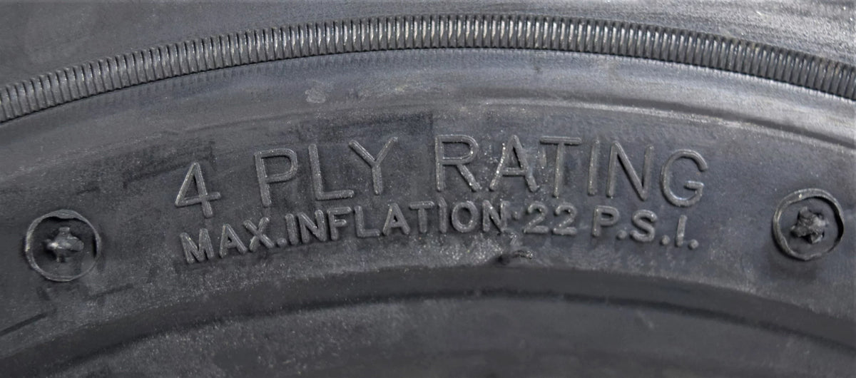 18x8.5-8 4 Ply Tubeless Golf Cart Turf Tires 4 Pack O4946