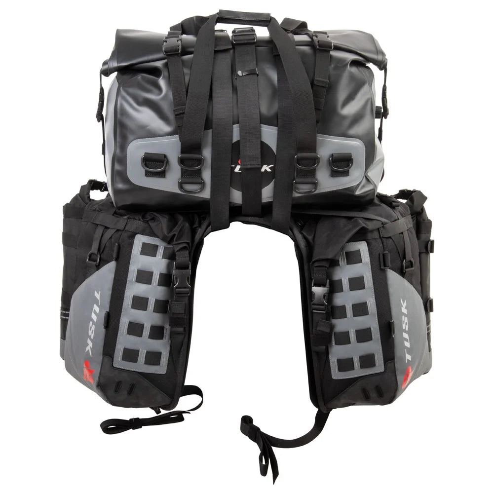 Rackless Luggage System with Medium Dry Duffel and Large Bottle Holders Z906