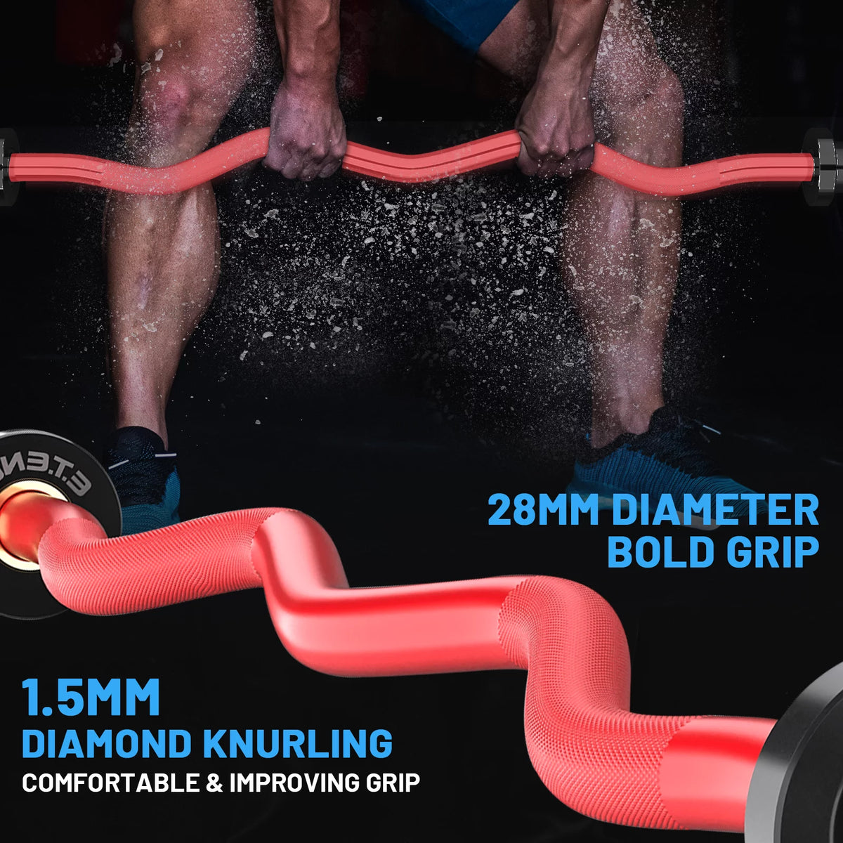Olympic Curl Bar 500 lb Capacity F907