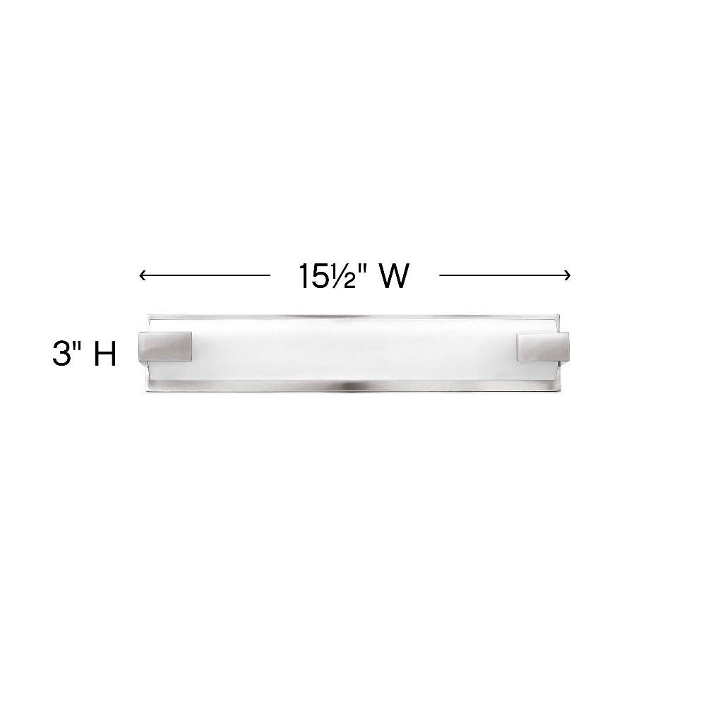 Brushed Nickel LED Bath N34918