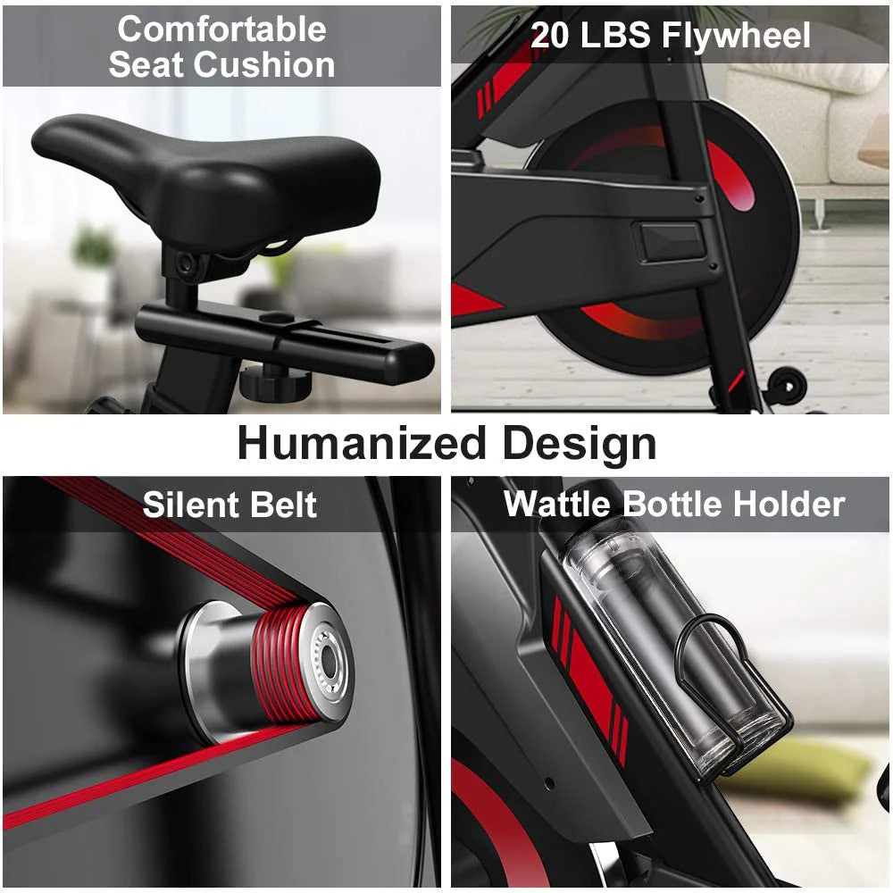 Stationary Bike with LCD Display C117