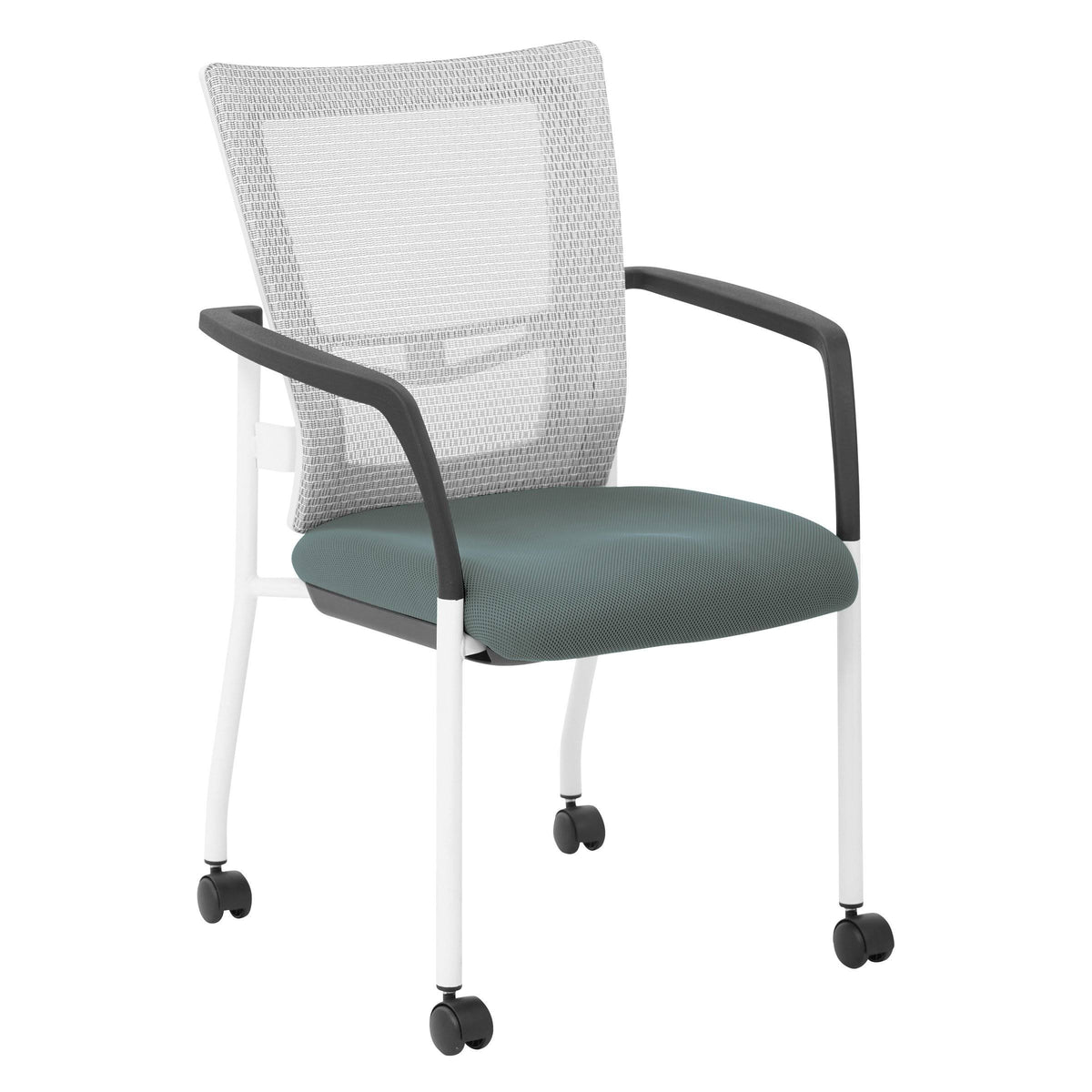 Gray Mesh-Back Visitors Chair R78680