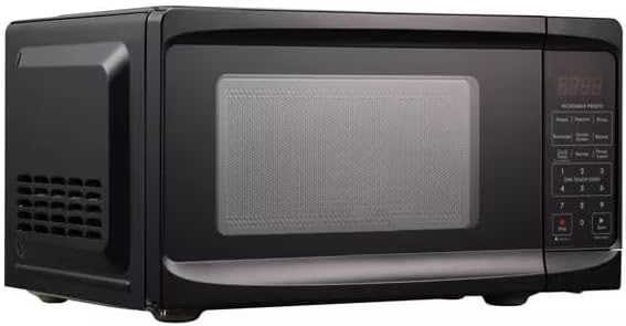 700 Watt 0.7 cu. ft. Microwave Oven with LED Digital Display - Black H874789