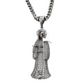 Stainless Steel Franco Chain Necklace 36" Y695929