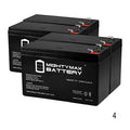 12V 7Ah Battery 4 Pack J19237