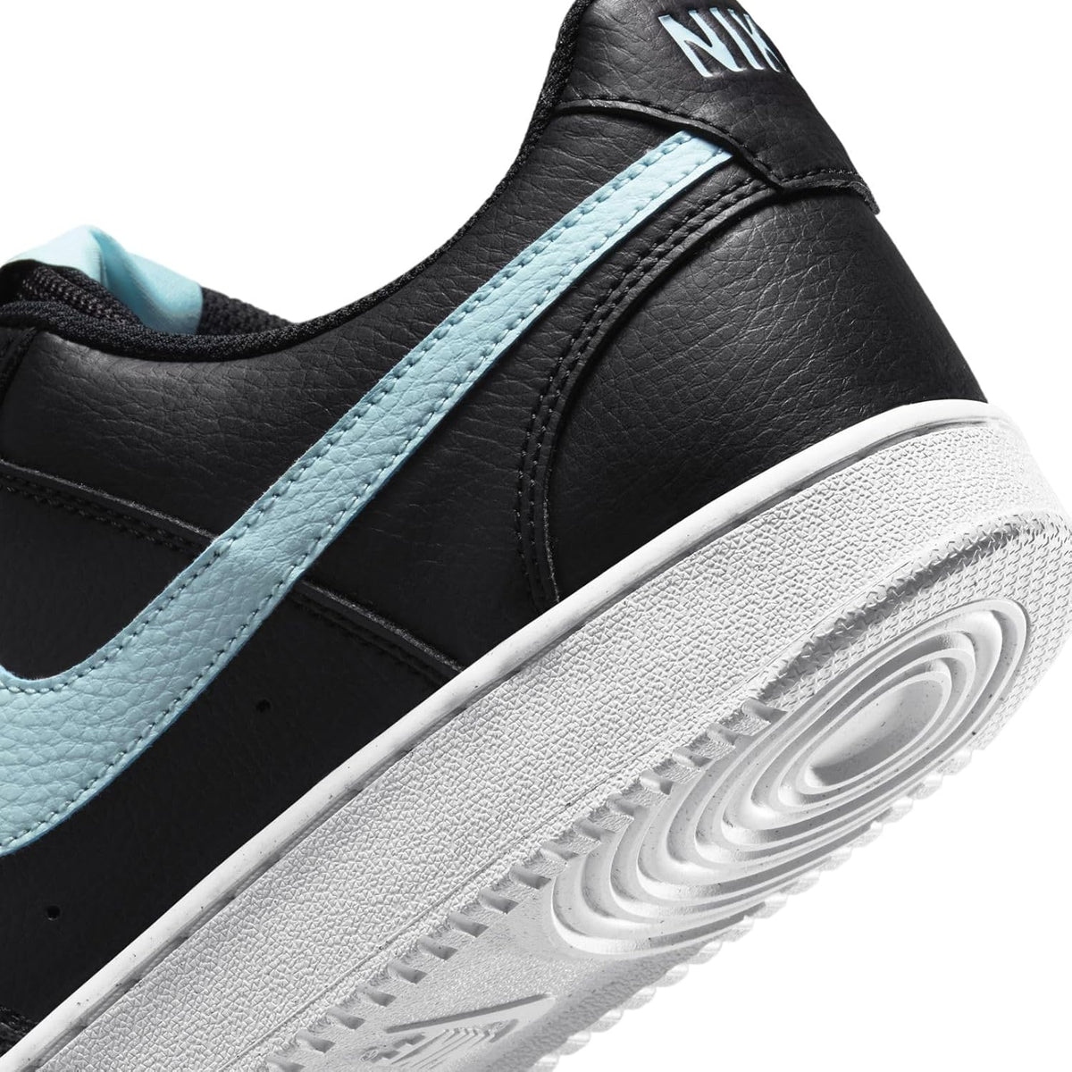 Black White Glacier Blue Low Men's Shoes Y286882