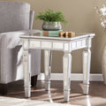 Mirrored Square End Table T950940