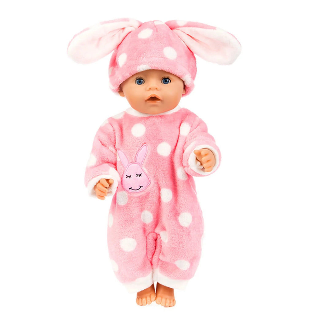 Baby Doll Pajamas Doll Clothes for 18inch Doll K214498