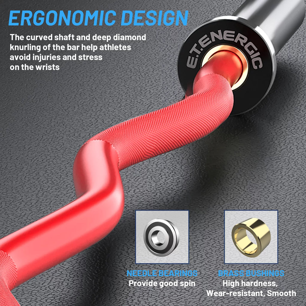 Olympic Curl Bar 500 lb Capacity F907