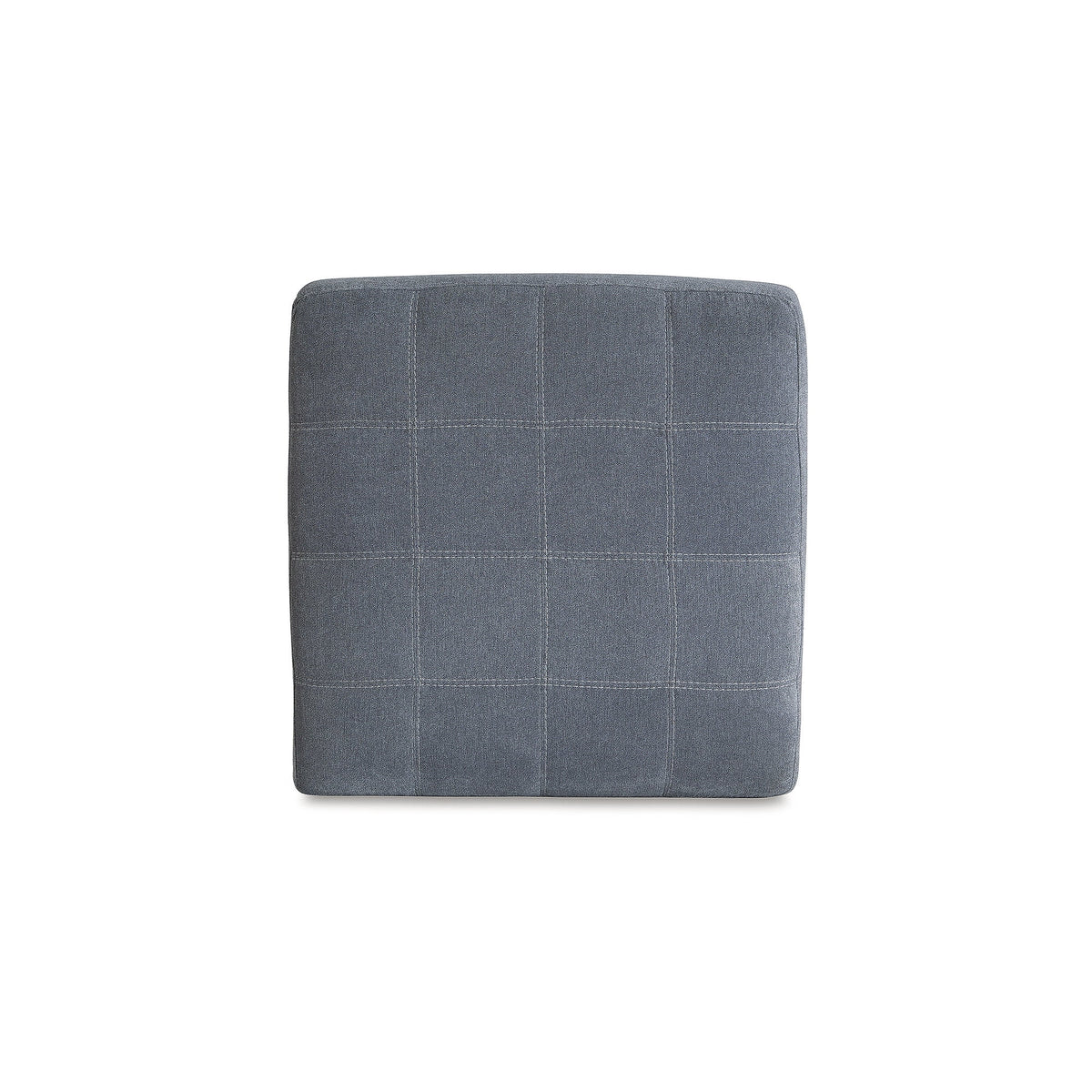 Oversized Faux Wood Accent Ottoman V61036