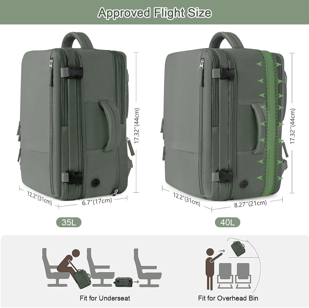 40L Waterproof Laptop Backpack P18526