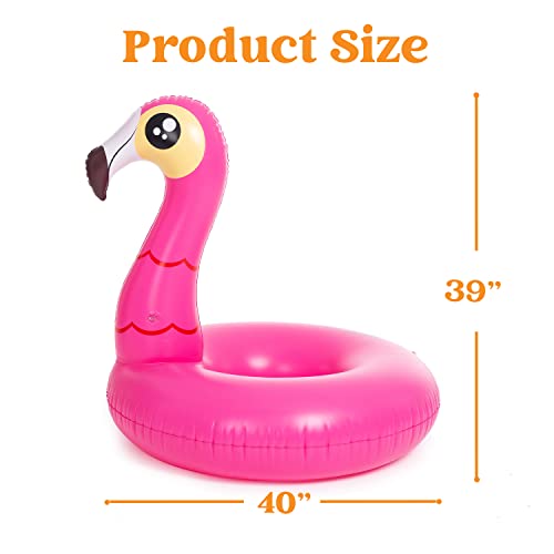 2-Pack Flamingo Unicorn Pool Float Y83439