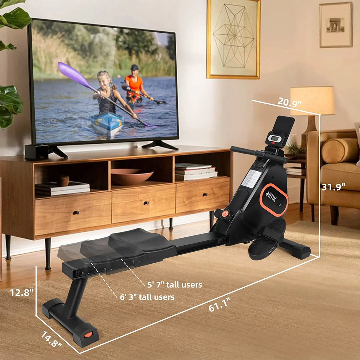 2.5HP 2-in-1 Folding Under Desk Treadmill K162