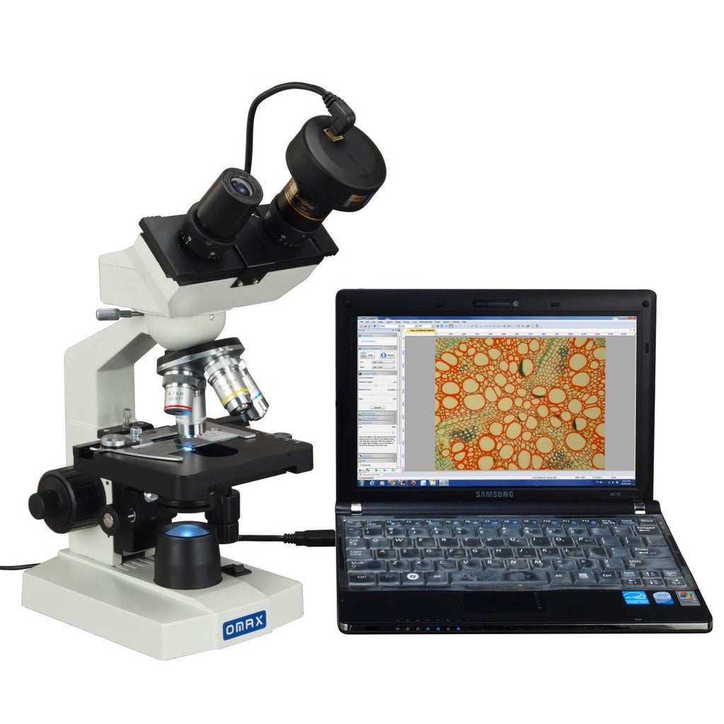 40X-2500X Binocular Compound LED Microscope with Mechanical Stage F942544