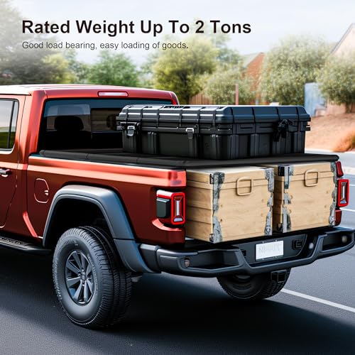 6.4ft Hard Tri-Fold Truck Bed Tonneau Cover A14650