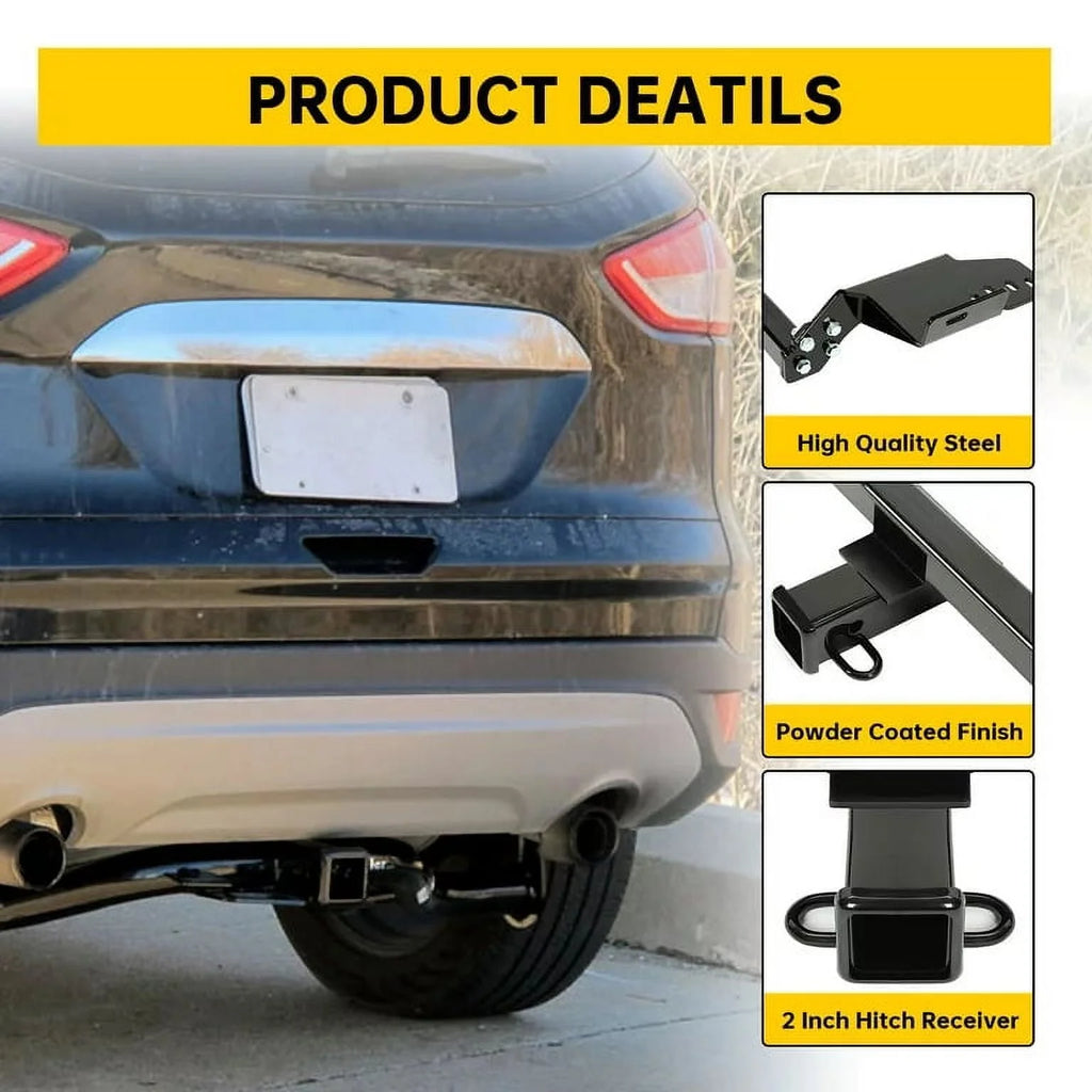 Tow Trailer Hitch Receiver 3500 LBS Class 3 2 Z222277