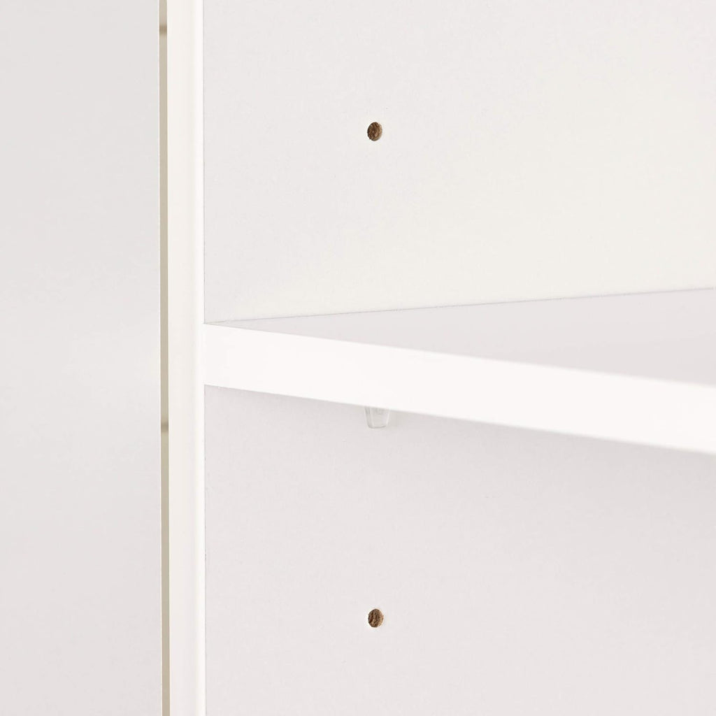 Pure White 4-Door Storage Cabinet S66353