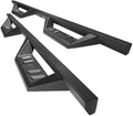 Sidewinder Running Boards for Chevy Colorado GMC Canyon Crew Cab 4" Drop Side Steps Nerf Bars Rock Slider Pickup Truck Fine Texture Black Off-Road Accessories (2pcs) L703518