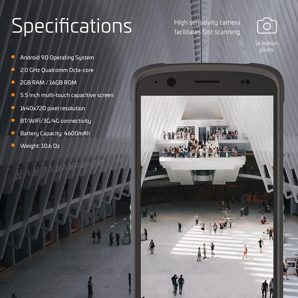 ID & Passport Scanner with Mobile Software A1607
