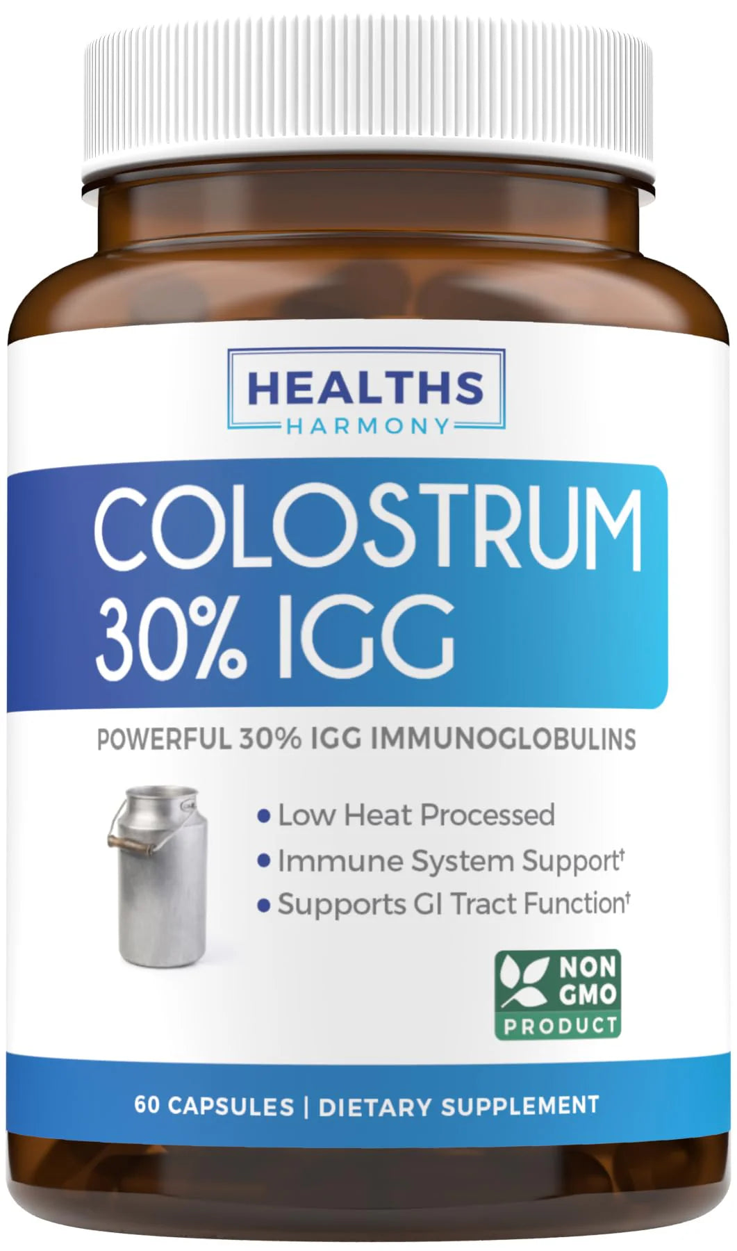 Bovine Colostrum 1,000mg 60 Capsules I2171