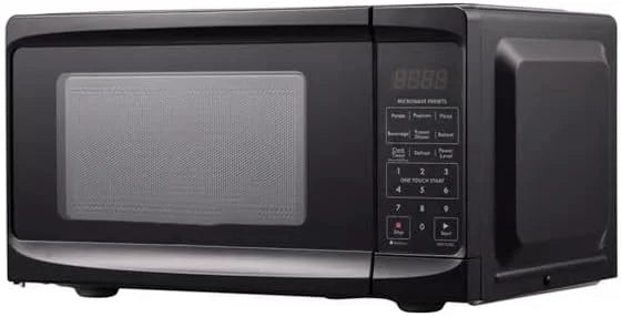 700 Watt 0.7 cu. ft. Microwave Oven with LED Digital Display - Black H874789