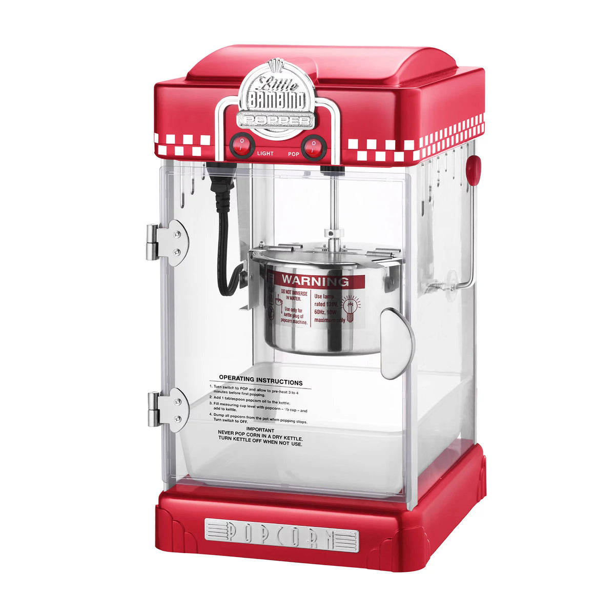 2.5 oz Red Popcorn Popper T54513