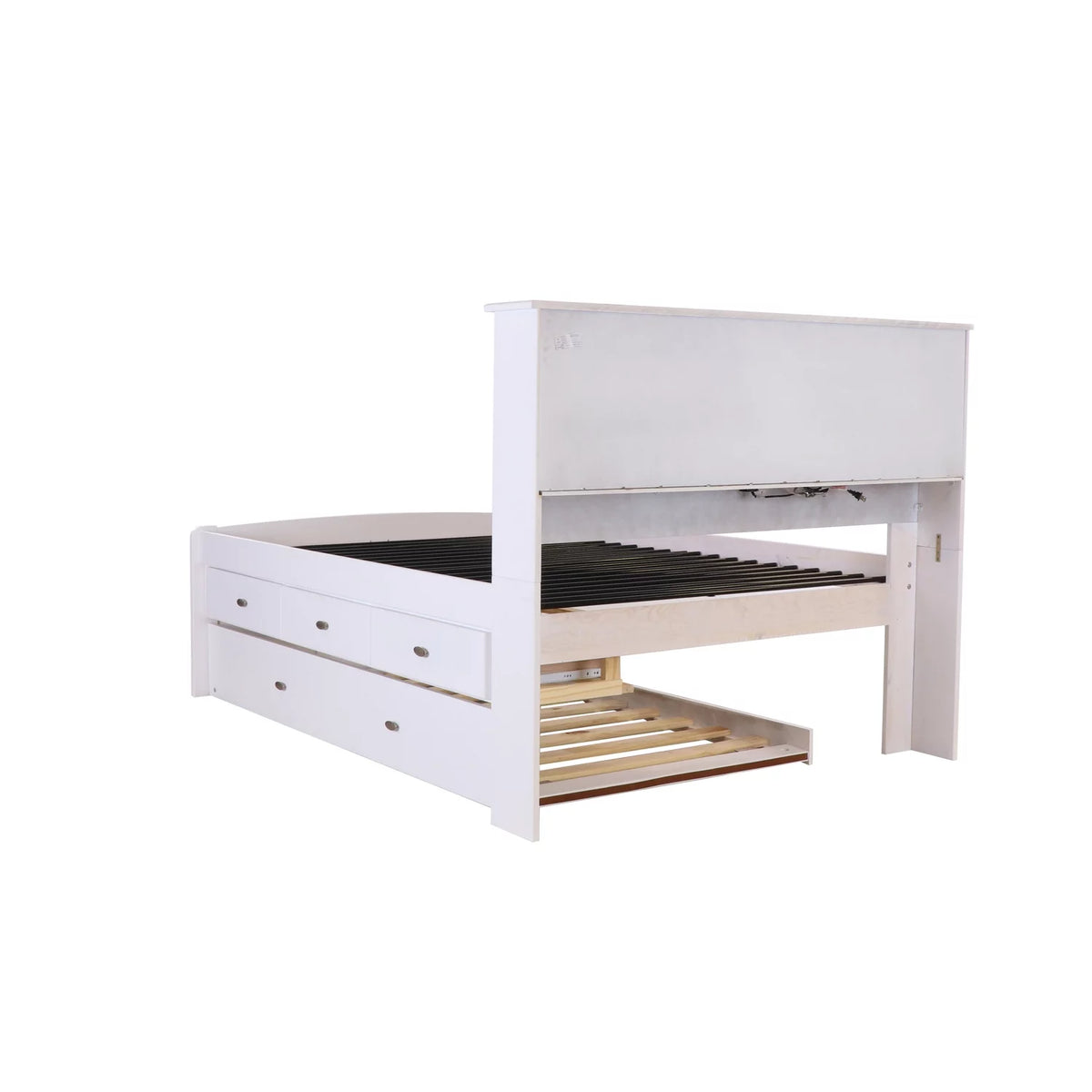 Solid Pine Bookcase Bed P981989