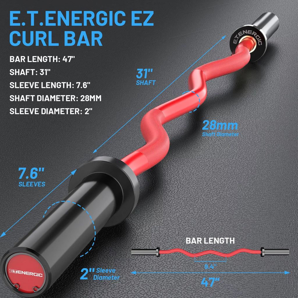Olympic Curl Bar 500 lb Capacity F907