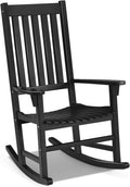 White Acacia Wood Rocking Chair V671