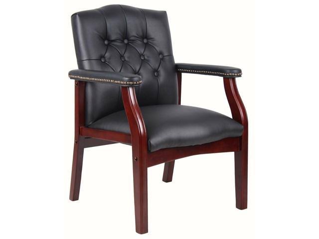 Black Caressoft Guest Chair O7746