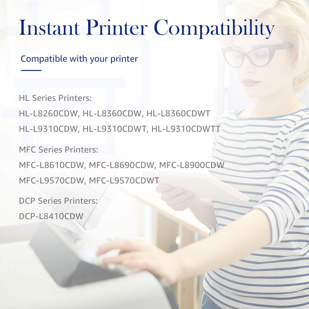 Compatible Toner Cartridge for Brother Printers (1B,1C,1M,1Y) C2246