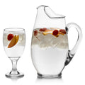 6 Goblet Glasses and Pitcher Set N807478