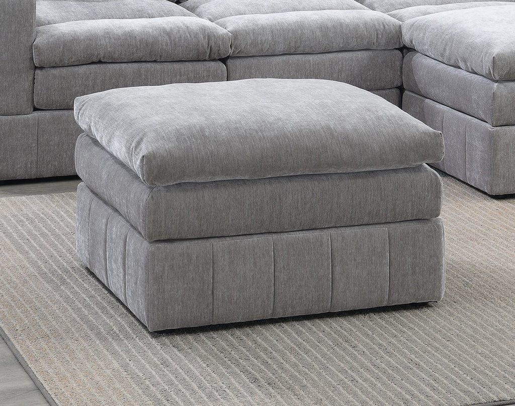 5Pc Modular Sectional Set with Ottoman A1040