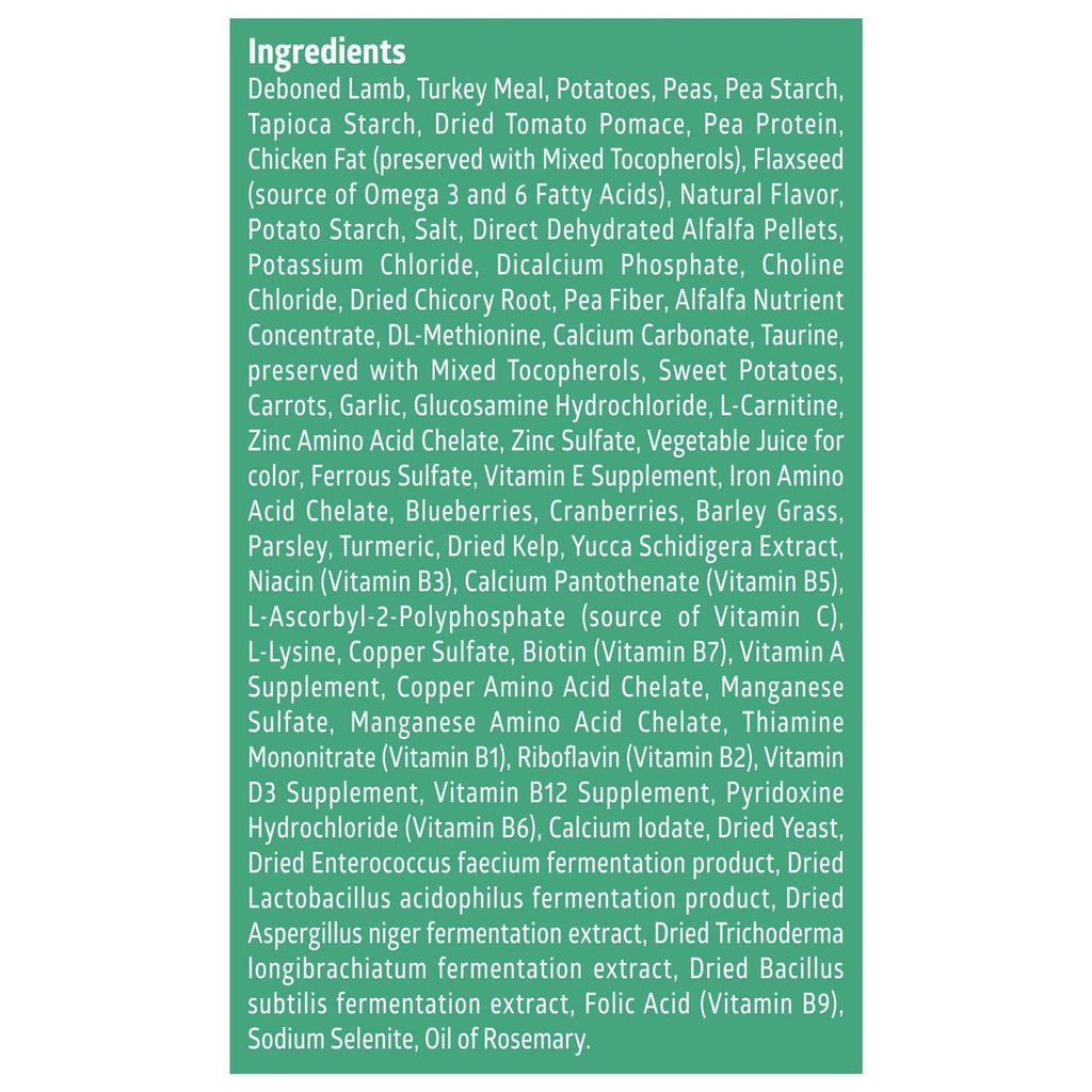 Grain-Free Lamb Recipe Dry Dog Food D431