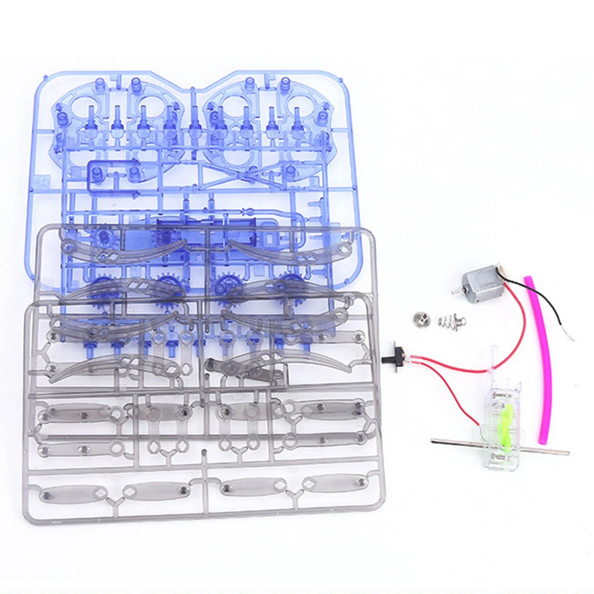 Electric Spider Robot DIY Assembly Toy Q323