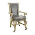 Faux Leather Gaming Chair in Gray (Set of 2) C68957