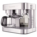 Stainless Steel Combination Espresso Machine & 10 Cup Drip Coffee Maker I79325