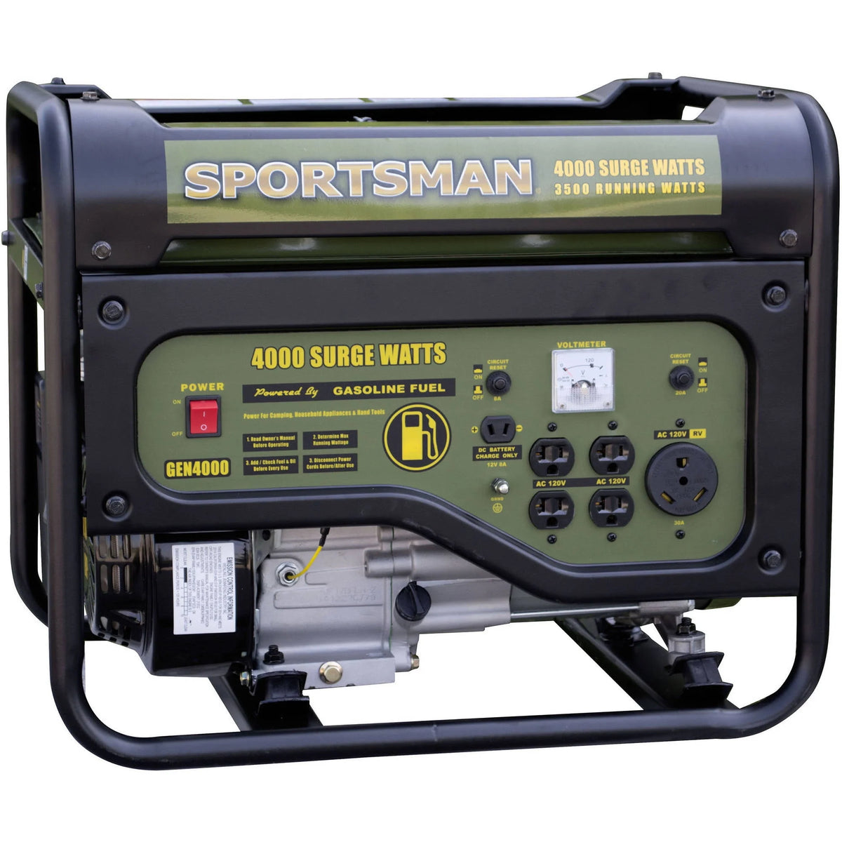 4000W Portable Generator Q90840