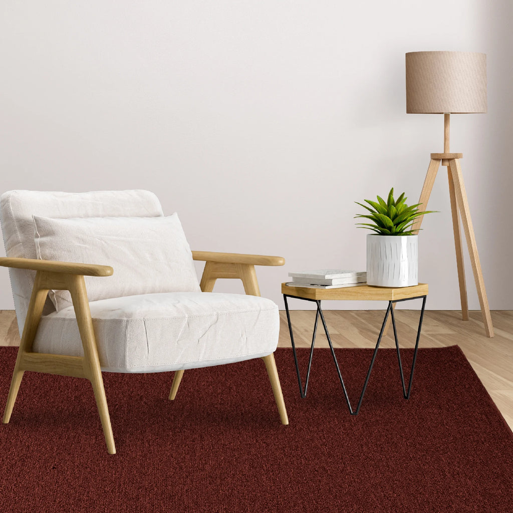 Solid Color Rug, 5' x 7' Oval J985
