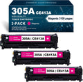 305A CE413A Remanufactured Toner Cartridge 3 Pack Y86146