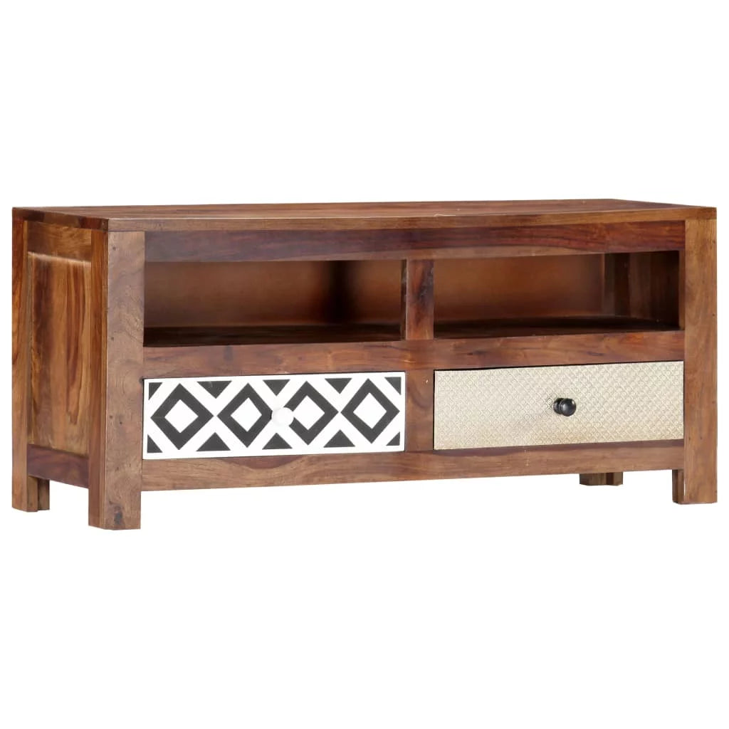 Solid Sheesham Wood TV Cabinet C59191