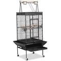 Black Iron Parrot Bird Cage E86056